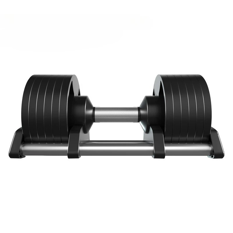 Adjustable Dumbbells Rotating Handle Adjustment / 7 Settings Fitness Equipment Strength Training