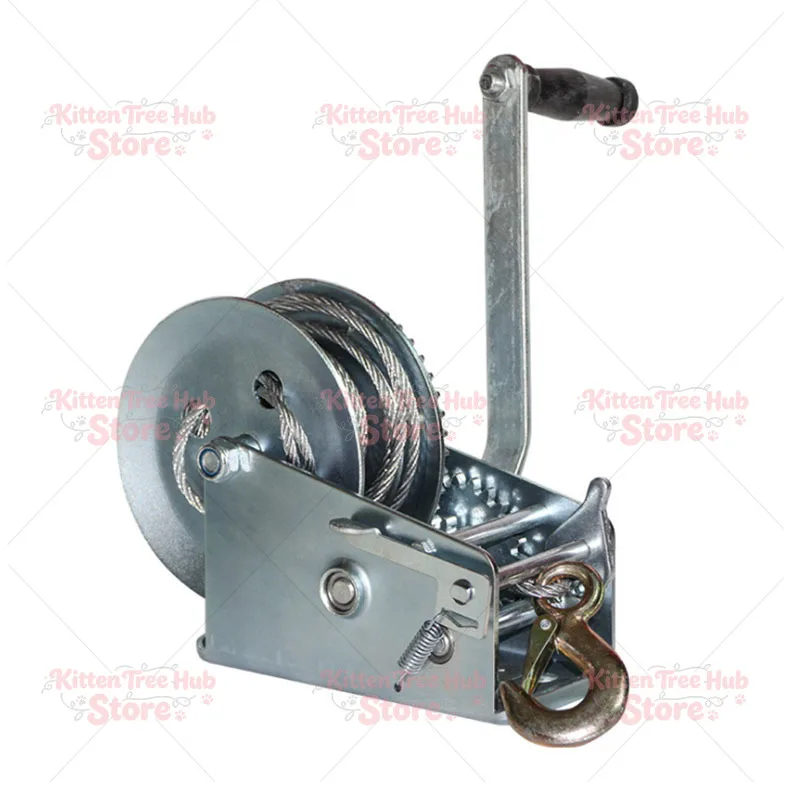 Winch Wire Rope Traction Hoisting Winch Complete SpecificationsHand Winch 600-3000 Pounds Manual