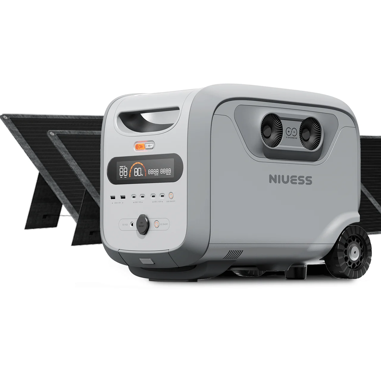 

1000w 2400 Watt Portable Power Station Solar Generator 2000W Outdoor Energy Lcd Display