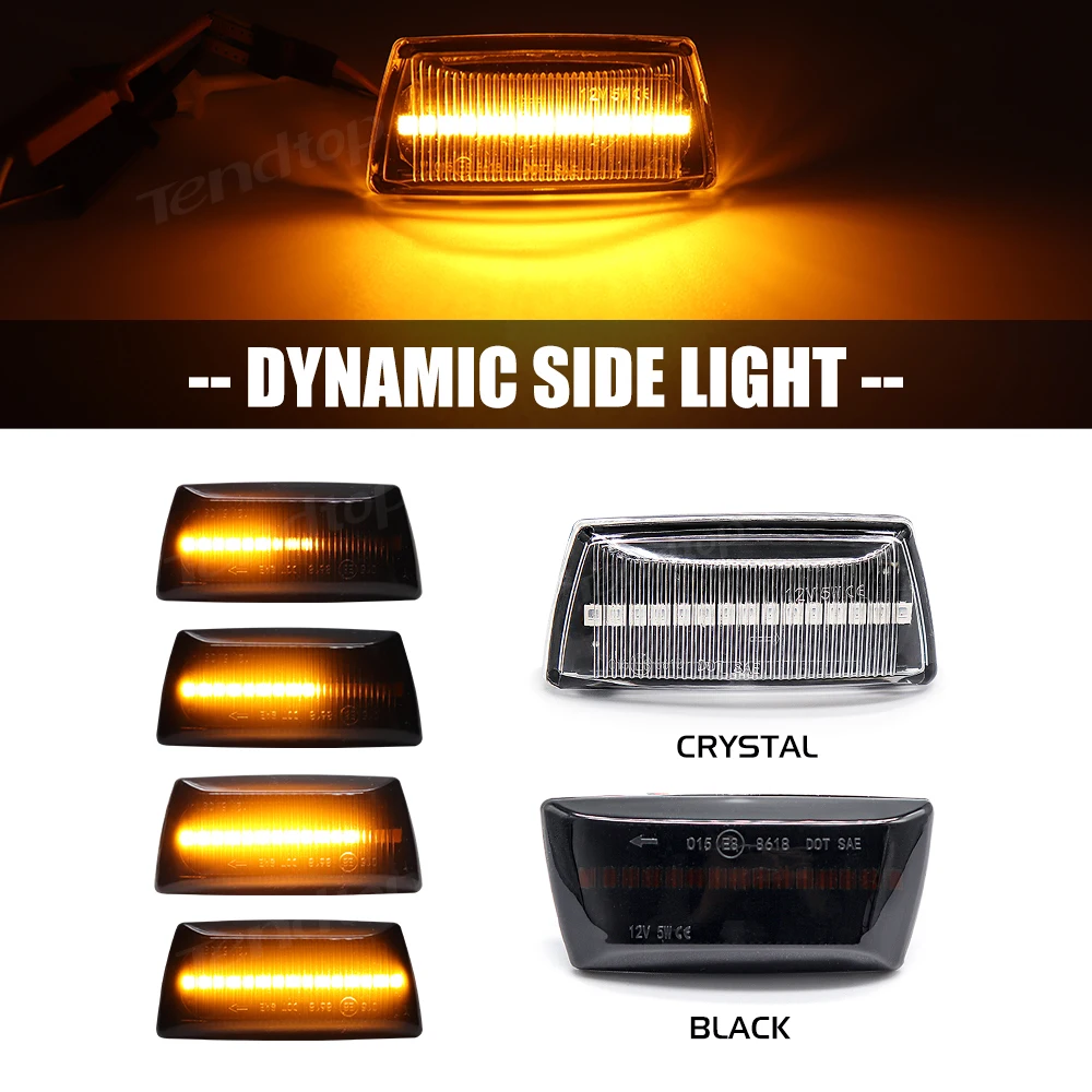 LED Dynamic Side Marker Mirror Light Repeater indicatore luminoso per Opel Insignia Astra H Zafira B Corsa D per Chevrolet Cruze