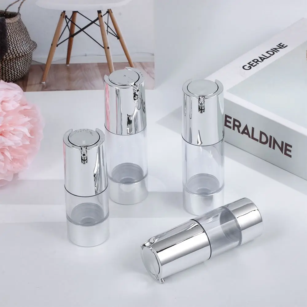 플라스틱 투명 메이크업 도구 빈 병 샴푸 로션 스퀴즈 용기 디스펜서 병