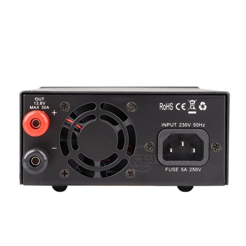 Fuente de alimentación conmutada QJE PS30SWVII PS30 VII, 13,8 V 30A, fuente de alimentación regulada con interfaz para Radio HAM 220VAC