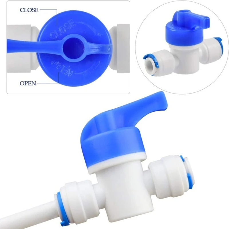 Фитинги для водяных фильтров Простые в использовании запорные клапаны Соединители для водяных фильтров Прямая поставка
