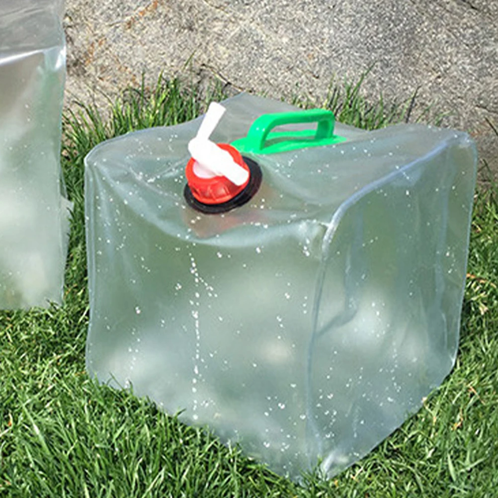 

20 L Portable Bucket Water Container 20L Pouch Outdoor Hydrated Storage Foldable Travel