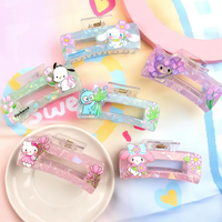 6PCS Sanrio Hair Accessories Set, Simple and Lovely, Hello Kitty Series, Gifts for Women and Children, Festival Gifts