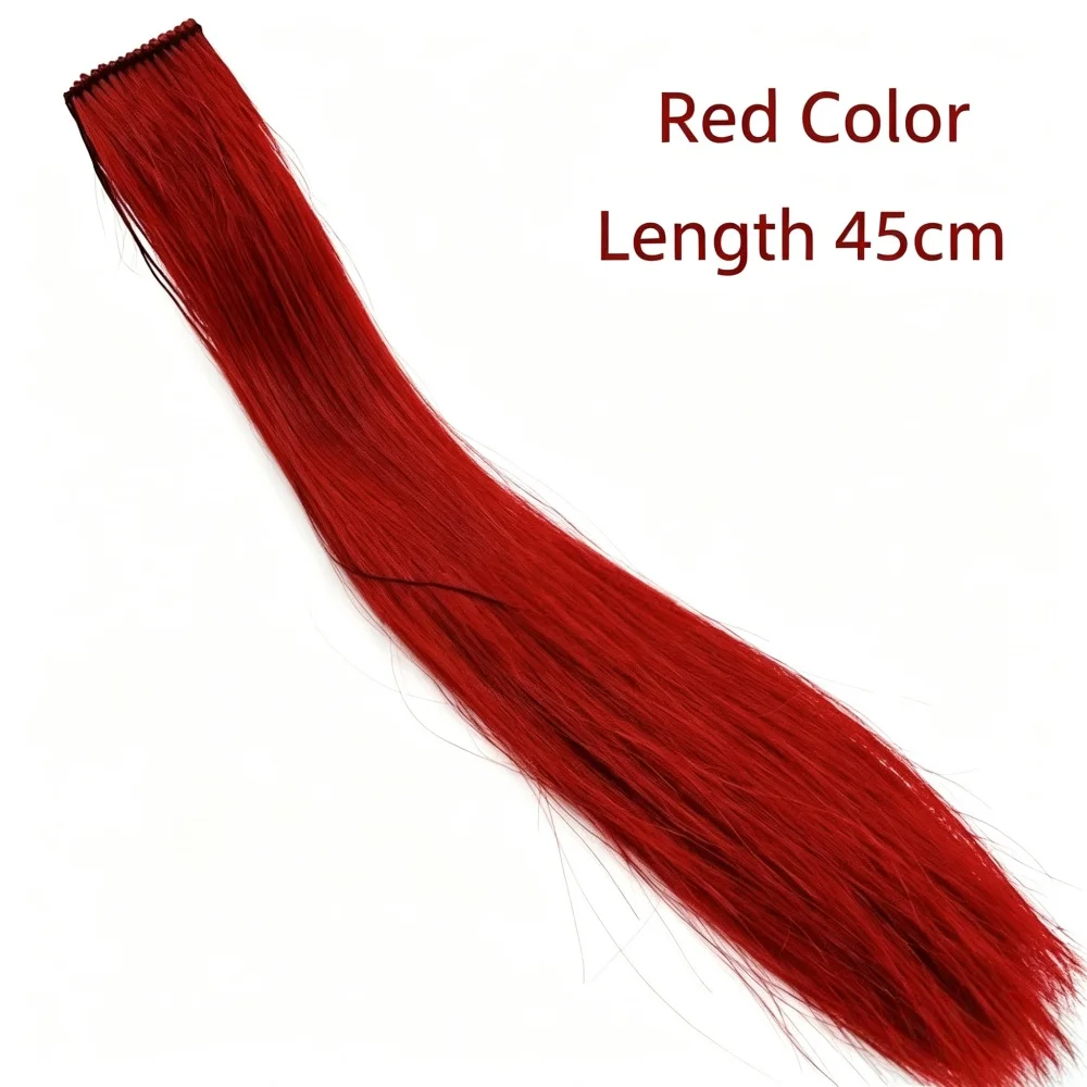 Chinese Wushu Spear Tassel Synthetic Horsehair Qiang Ying Replacement Spear Tassel for Training & Stage Show