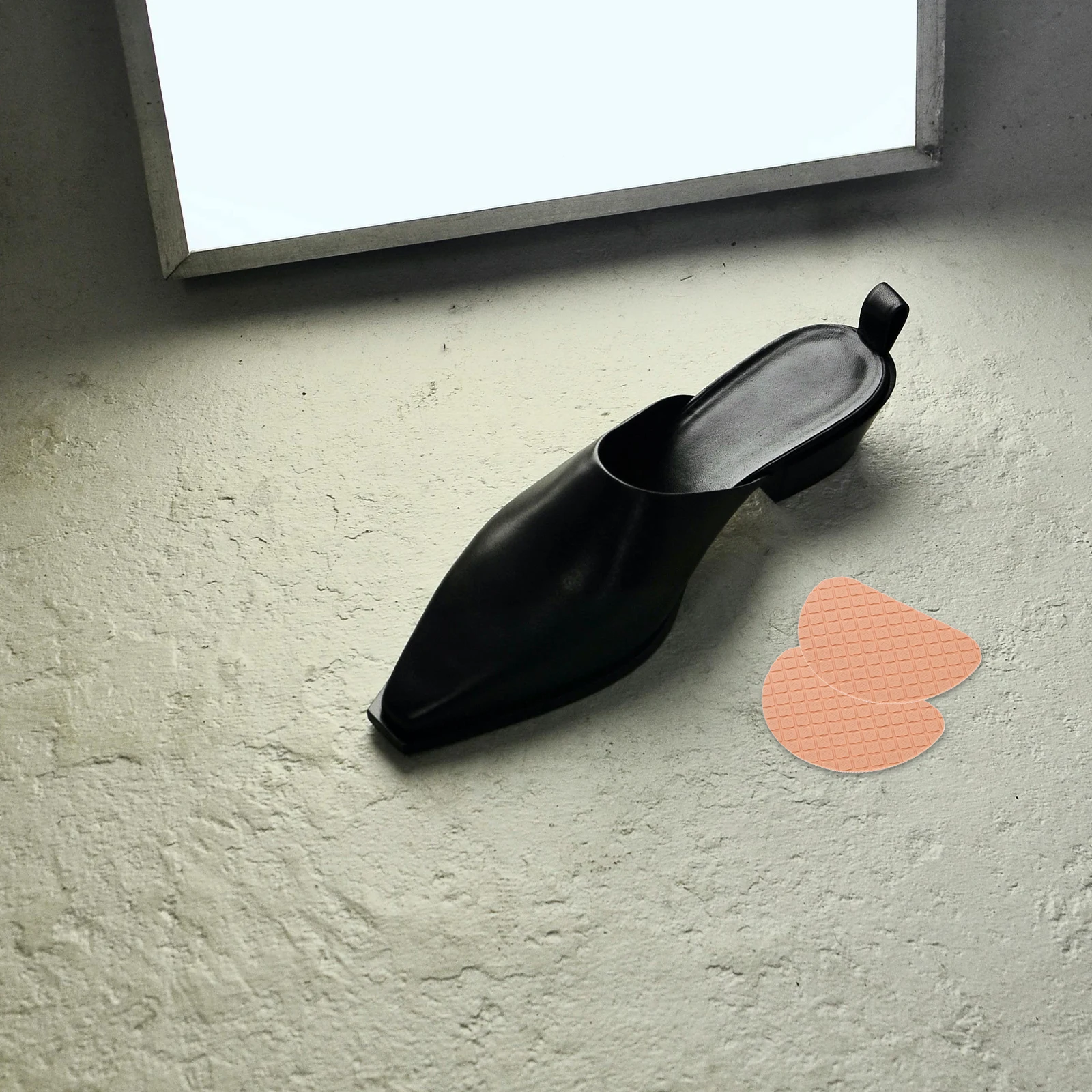 

260U Non slip Sole Patches Anti skid Shoe Accessories Noise Reduction Protectors for Sneakers Durable Friction Pads glue backed