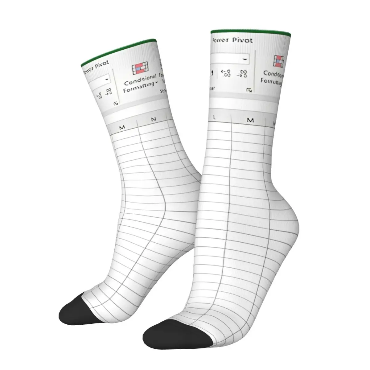 جوارب خريفية فارغة من Excel Sheet بتصميم جوارب تسلق مضادة للبكتيريا