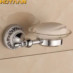 Bathroom Soap Dish Storage Holder Wall Mounted Chrome Plated Soap Holder Box Soap Basket Bathroom Accessories 11895-C