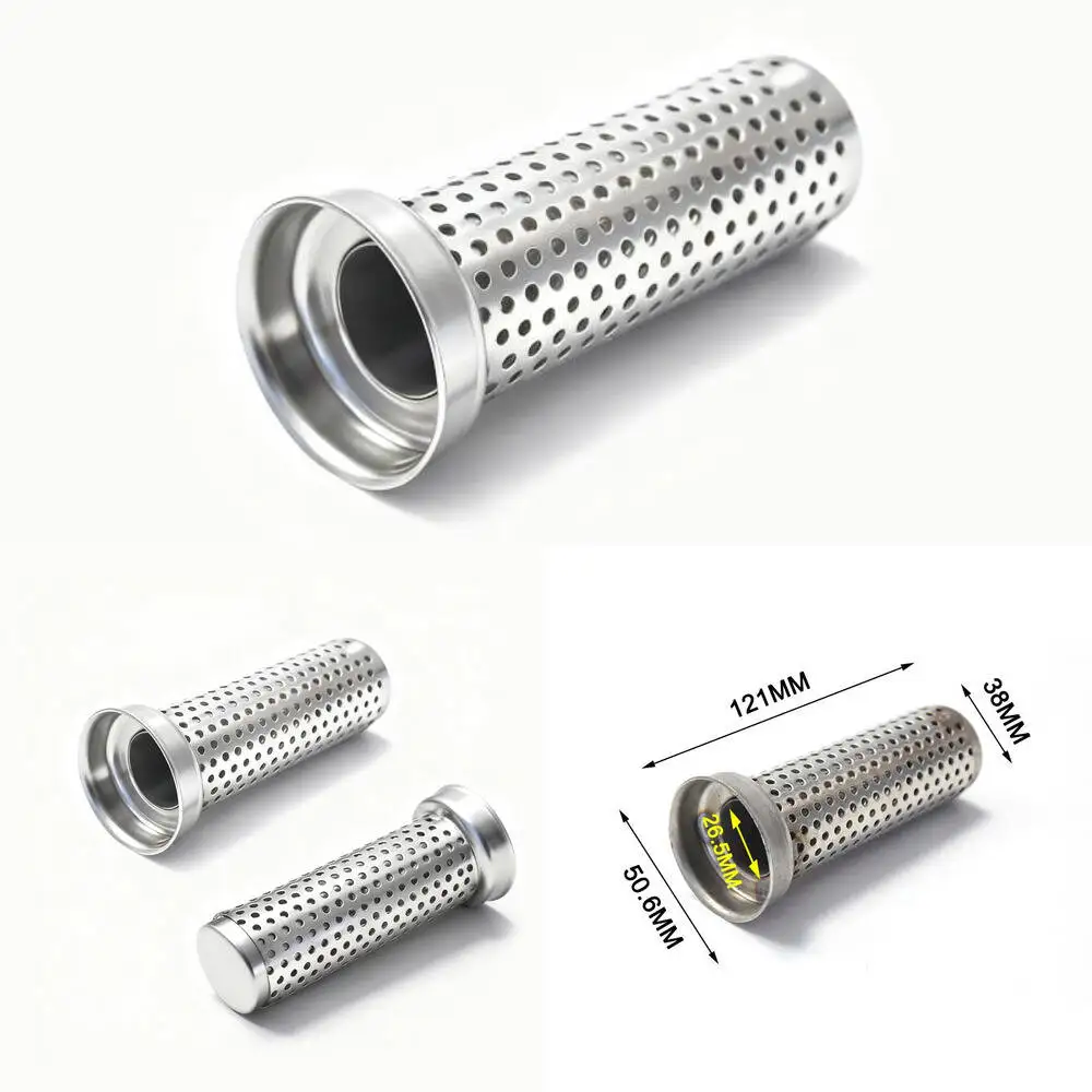 Silenziatore Universale DB Killer 51mm Rimovibile per Moto, Riduttore di Rumore per Honda Yamaha