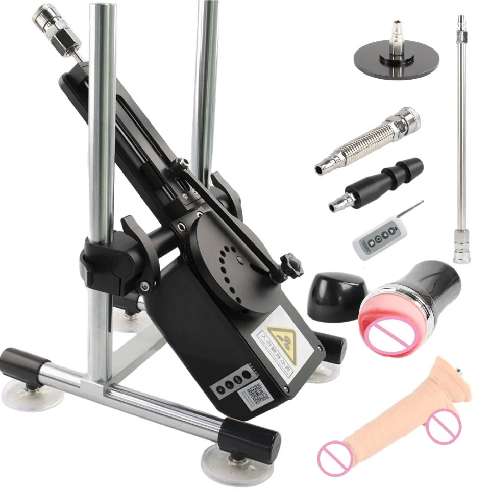 FREDORCH 70W Mute Automatic Sex Machine With Dildo Attachments Vibrator Sex Toys for Couples Adult