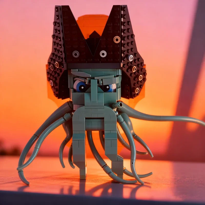 

434 детали MOC Дэви Джонс Стенсби, конструктор LEGO Creator, архитектурные игрушки, креативная идея, рождественские подарки, кирпичики для сборки, подарок на день рождения