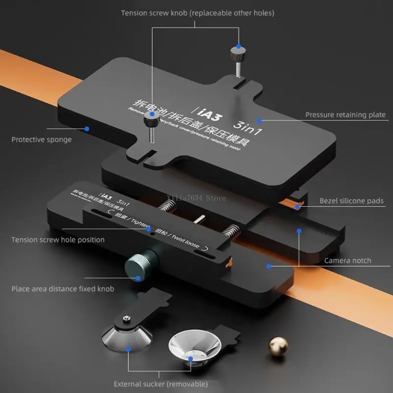  Multifunction Phone Repair Holder for DIY Enthusiasts & Professional Technicians