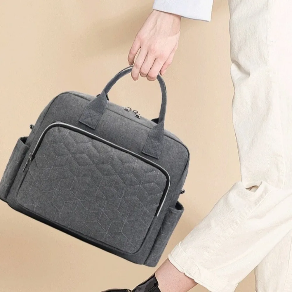 Waterproof Baby Diaper Bag Baby Care Storage Wear-resistant Nappy Bag Durable Large Capacity Maternity Shoulder Bag Baby Care