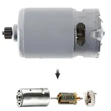 RS550 12V 19500 RPM DC Motor with Two-Speed Gearbox #3