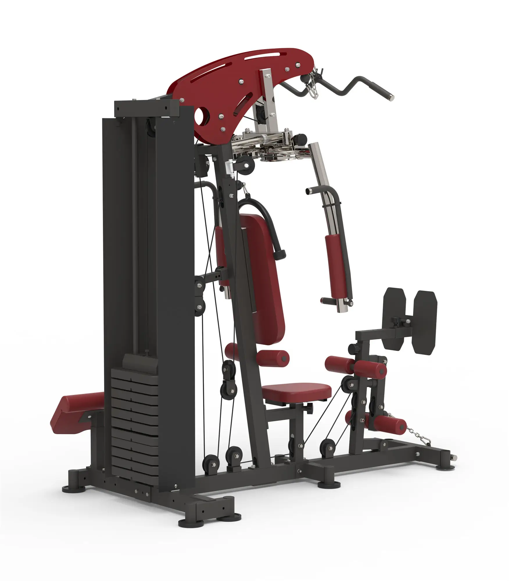 Single Person Station Comprehensive Trainer, Exercise Equipment, Fitness Home Combination Fitness Products, Fitness Equipment