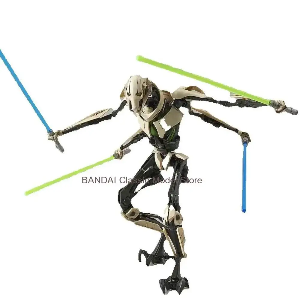 Bandai Star Wars Anime General Grievous Action Figure 1/12 Scale Plastic Model Kit Original Box view 4