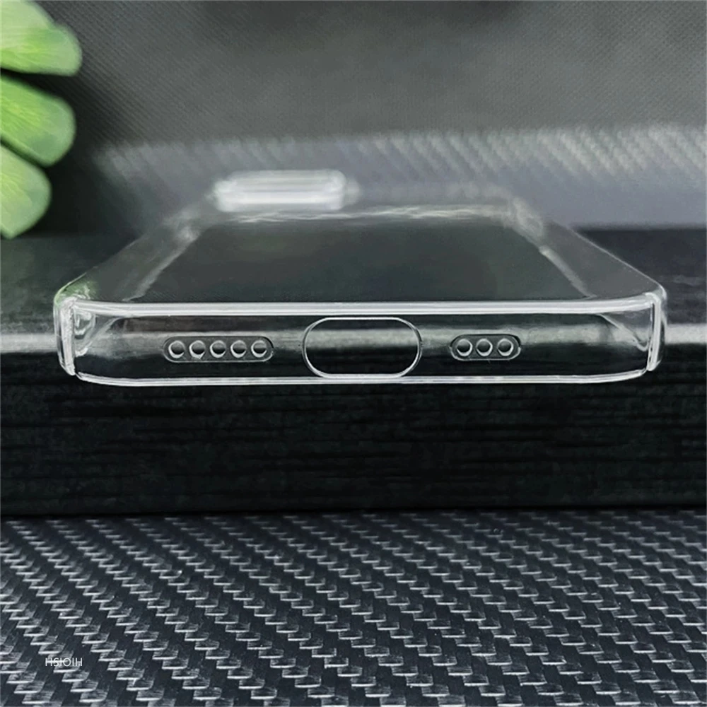 Ultra Clear PC Hard Case For iPhone 15 14 13 12 11 Pro Max X XR XS Max mini Plus Case Slim Transparent Protective Back Cover