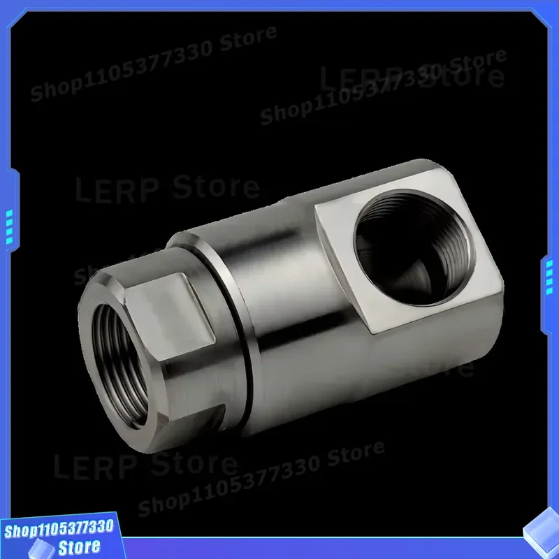 High Pressure Stainless Steel Hydraulic Rotary Joint For Hose Reel Universal Head Polishing Machine High Temperature