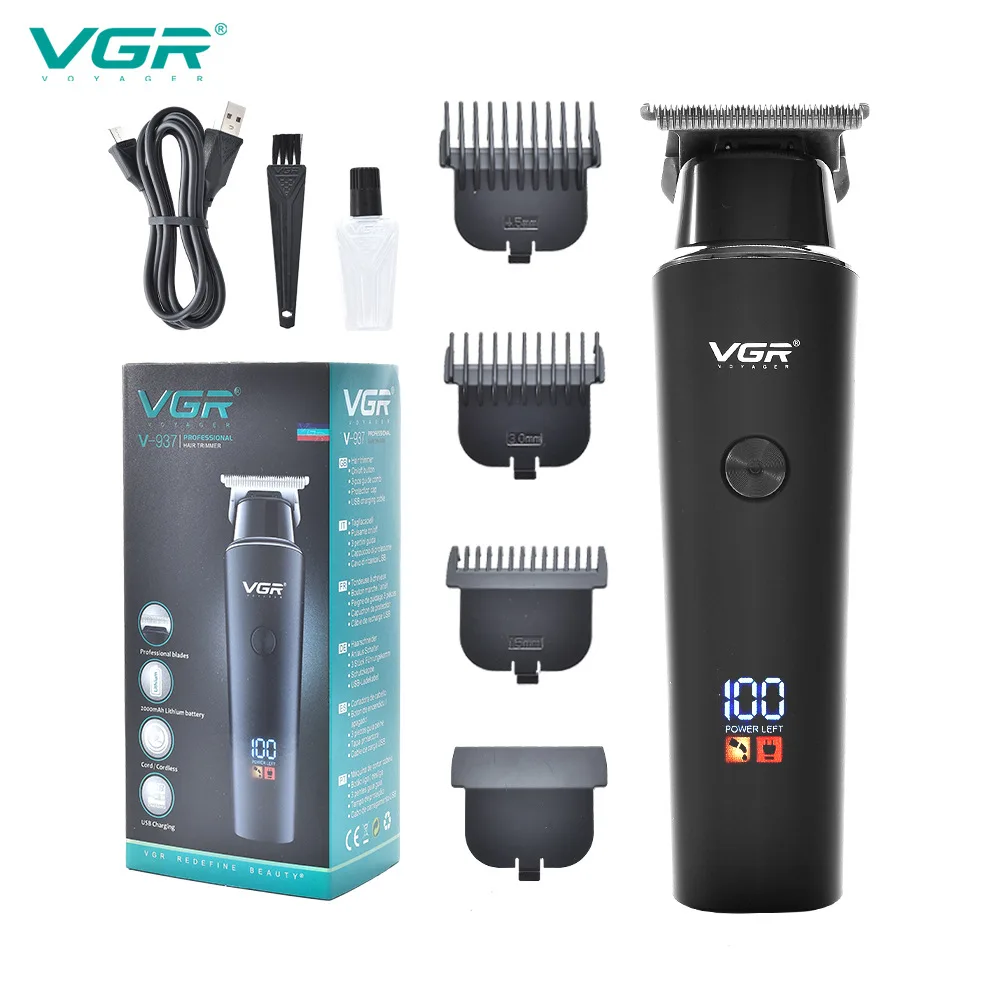 Professional Electric Hair Clipper Rechargeable Hair Trimmer For Men Barber Beard Hair Cut Trimmer Hair Cutting Machine