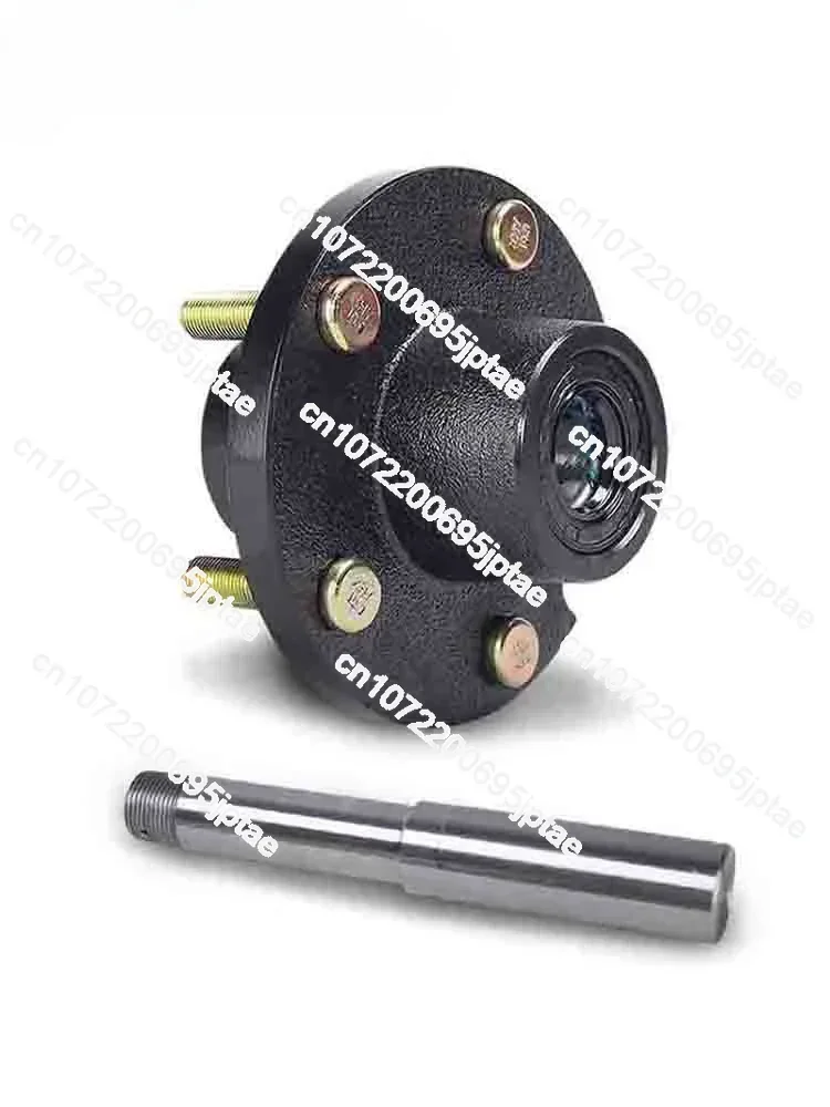 High-quality Trailer Wheel Hub Short Shaft Half Shaft, RV Axle Rear Axle, 5-hole 4-hole Modified Axle Haba Head Accessories