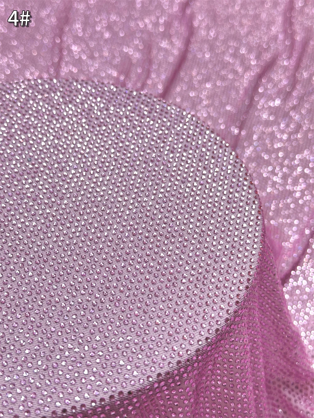 Latest Nigerian Lace Fabric 2026 Fashion Women African Stones Lace Luxury rhinestone Mesh Lace Fabrics For Wedding Dress 5 Yards