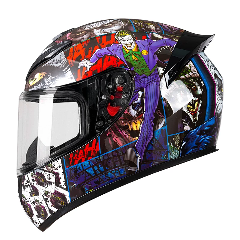 Unisex DOT-gecertificeerde integraalmotorhelm Veiligheid Motobike Scooter Casco Moto Modulaire Capacetes Helm