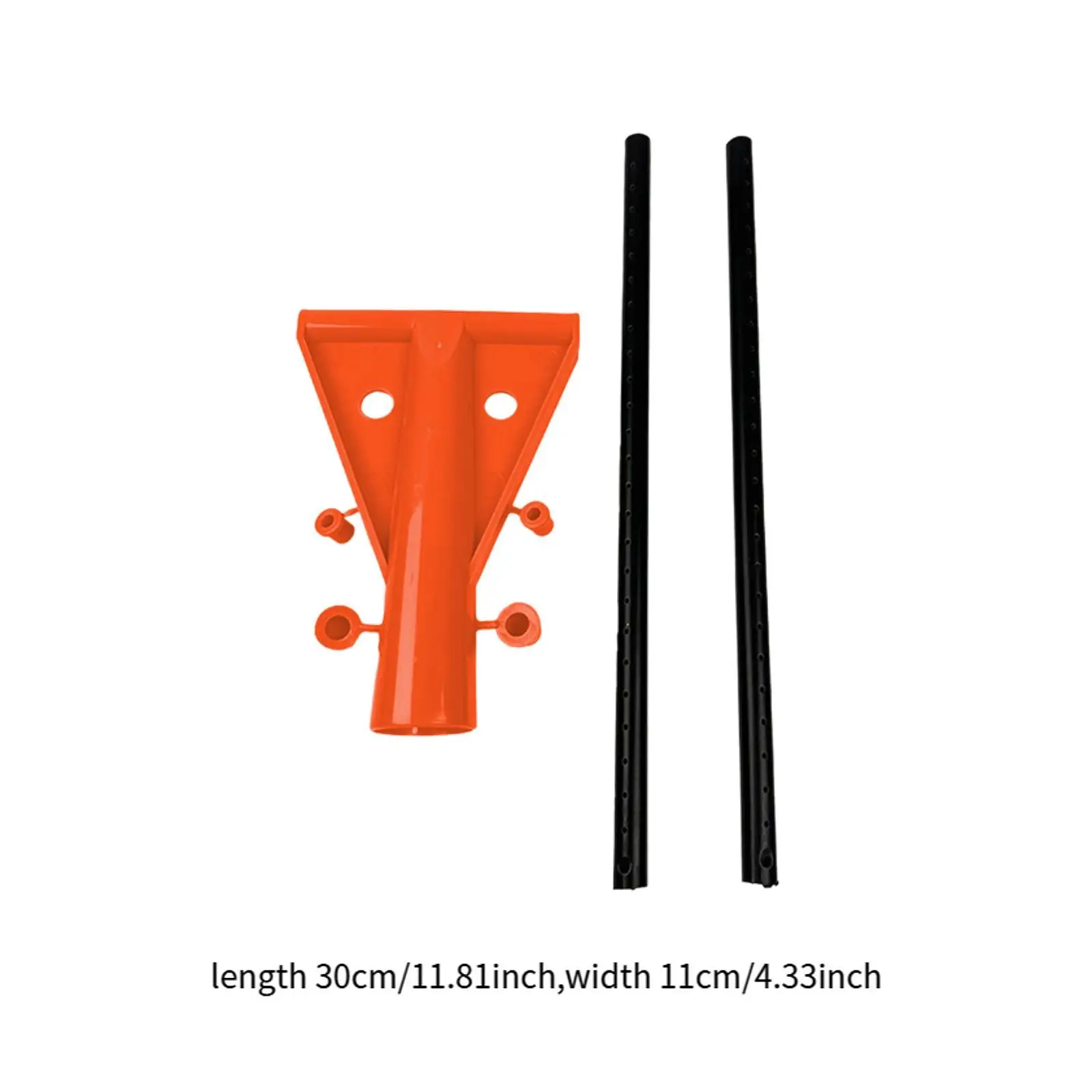 Cabeça de aspersão de pote de regador PP 11,8x4,3 polegadas para divisor de água de varanda