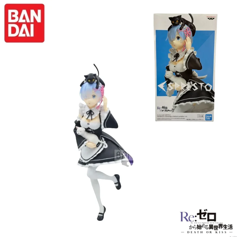 

In Stock 100% Original Bandai Banpresto Re Life In A Different World From Zero Rem Action Figure Model Doll Brand New Boxed Toys