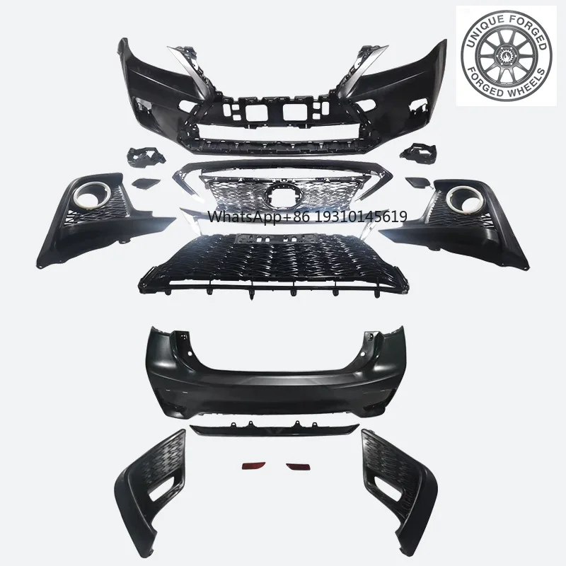 

26Pcs ABS Facelift Body Kit For Lexus CT200h Front Rear Bumper Grille Modification Accessories