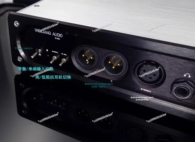 

2025 New Tuning Version E600 True Balanced Input and Output, Dual Amplification Core Low Distortion Headamp