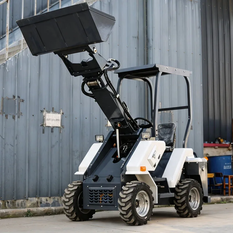 Factory Hot Sale Mini loader EPA Euro 5 CE Small Loader Fast delivery Hydraulic Mini Wheel Compact Telescopic Front Loader