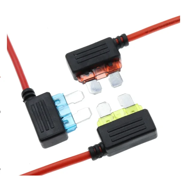12-24V 5A 10A 15A 20A Car Fuse Holder Additional Circuit Adaptor Mini Micro Standard Blade Fuse Simple Safety Device