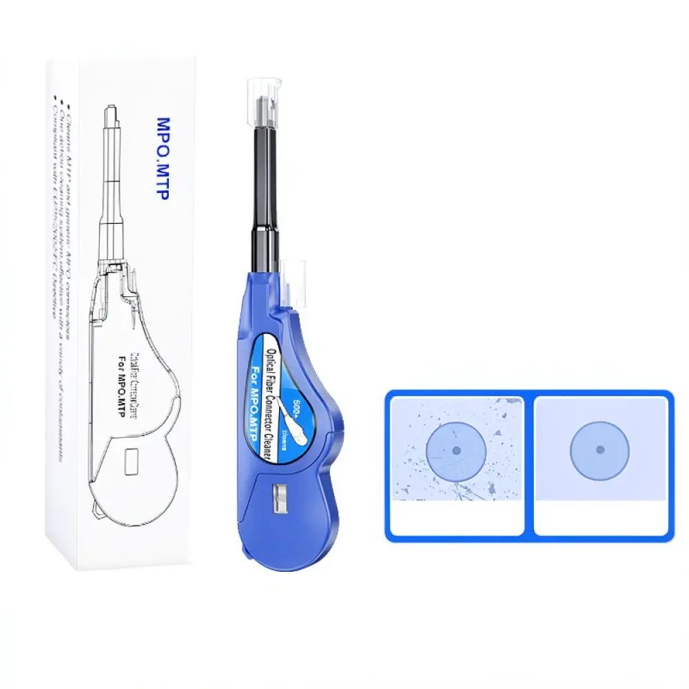 Optical Fiber End Face Cleaner Pen For SC FC ST Interface Efficient Maintenance Applicator Portable Cleaning Gadget