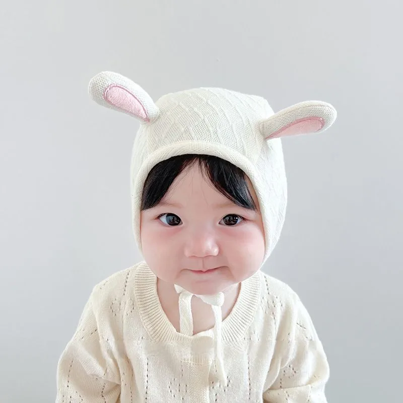 

Baby Hat Spring Autumn and Winter Cute Infant Windproof Neonate Cotton Fetal Cap Helmet Baby Sleep Hat Male and Female Babies