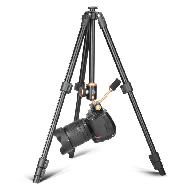 Lightweight Era Q160S Portable Tripod for DSLR Mirrorless Camera, Mobile Phone Selfie Video Recording Tripod Stand with Ball Hea