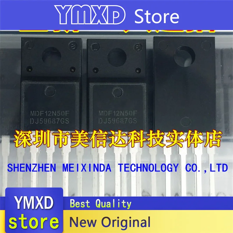 10pcs/lot New Original MDF12N50F 12N50 12A500V Field Effect Tube In Stock