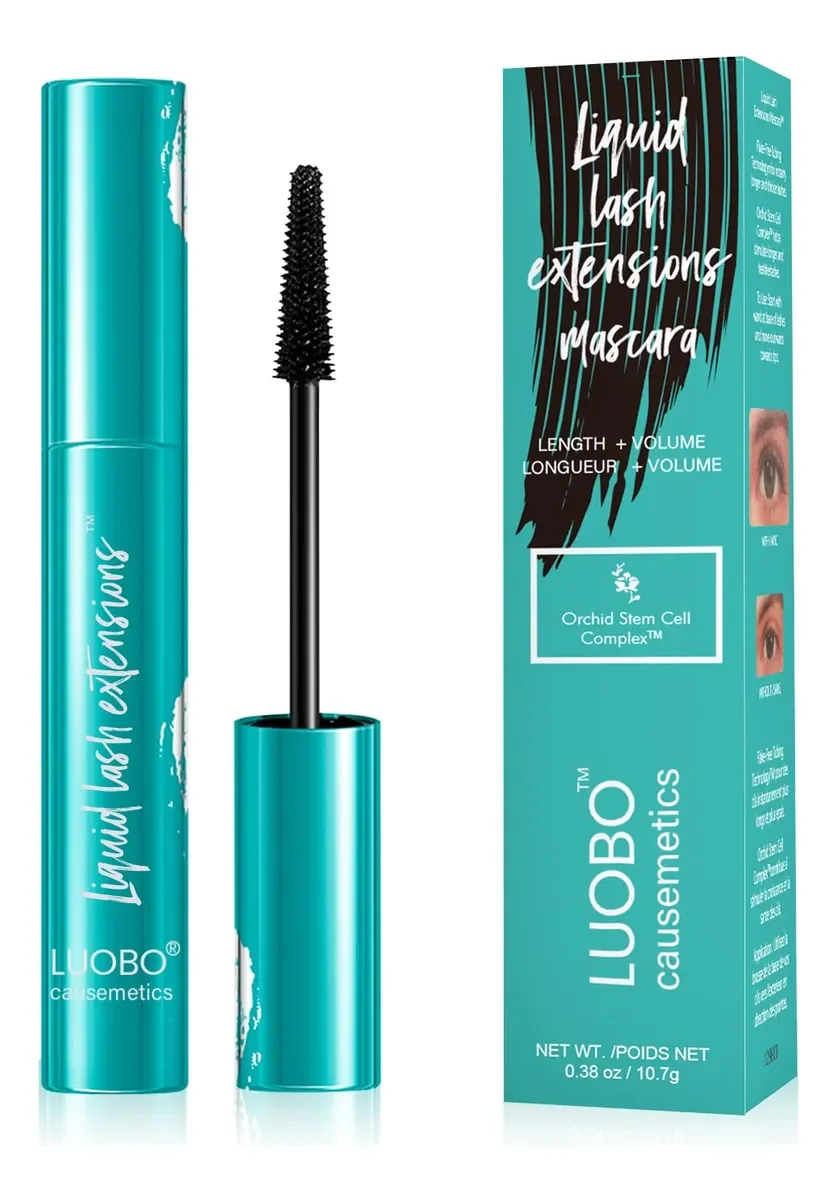 มาสคาร่าต่อขนตาแบบน้ำ, มาสคาร่าแบบทิวบ์ ช่วยเพิ่มความยาว, เพิ่มวอลลุ่ม และงอนงาม, ไม่เลอะ, ล้างออกได้, ไม่จับตัวเป็นก้อน