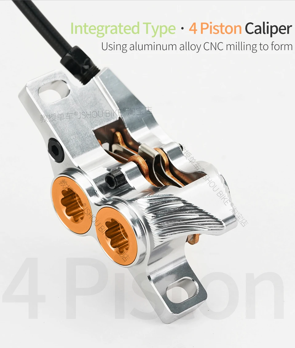 FROG WAKE FV4 RA Hydraulischer Bremshebel mit Verstellbarer Reichweite und Freier Hubanpassung, 6061 Al Mineralöl für MTB DH SUR-RON E-Bike – Detail 9