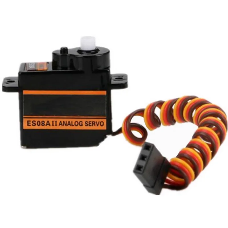 ES08MA II Plastic Gear 12g Servo Motor Mini Analog Plastic Servo Motor Fixed Wing Simulator image 3