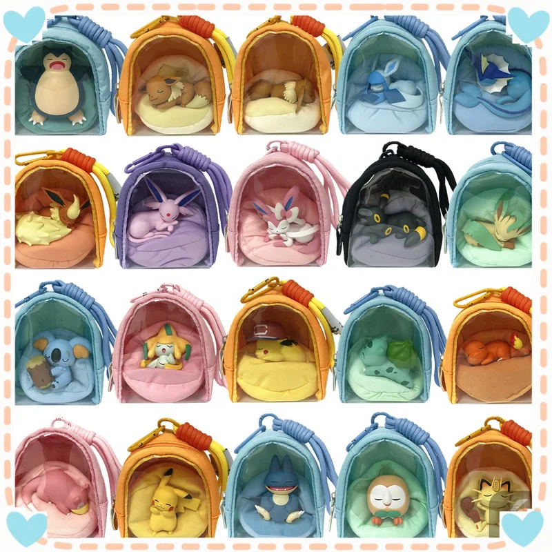ポケモン-diy-ソファバックパックペンダントシルベオンカビゴンジラチアニメグッズソフトぬいぐるみ睡眠姿勢フィギュアコレクタブルおもちゃ