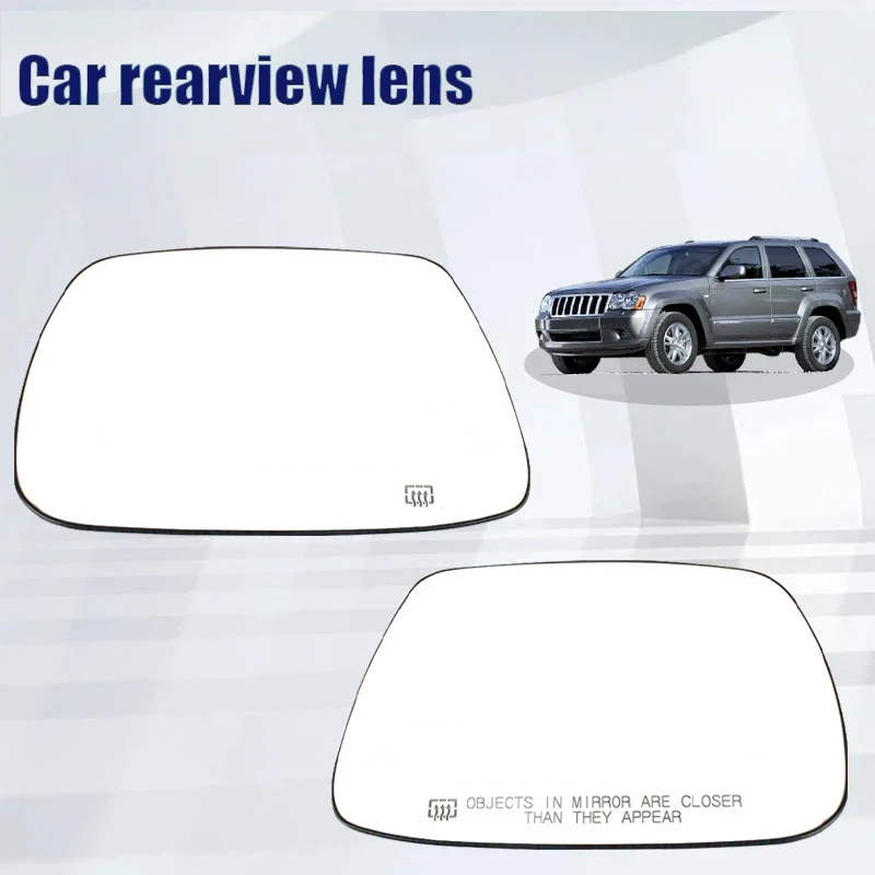 

For 05-10 Jeep Grand Cherokee American Edition car reverse lens heating rearview lens replacement