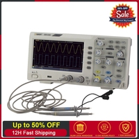 Owon SDS1202 Digital Oscilloscope 8Bits 2CH 200MHZ Bandwidth 1GS/s Osciloscopio 7inch Screen High Accuracy Digital Oscilloscopes