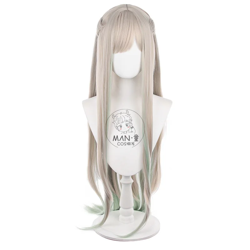 Perruque de Cosplay Hanako-kou Nene Yashiro, cheveux longs légèrement ondulés mélangés, cadeau d'halloween