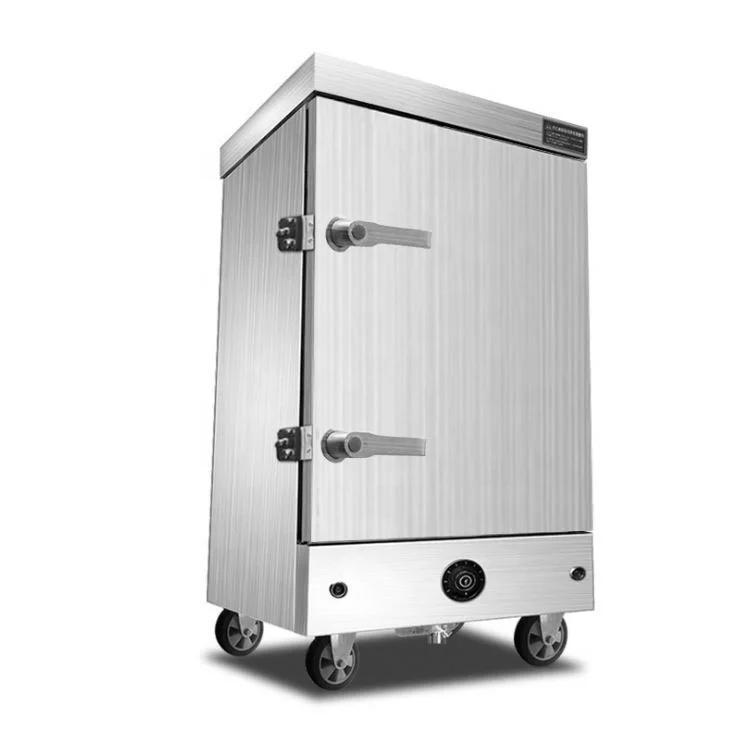 Macchina elettrica commerciale per cottura a vapore per riso elettromagnetico a gas per cottura a vapore per riso