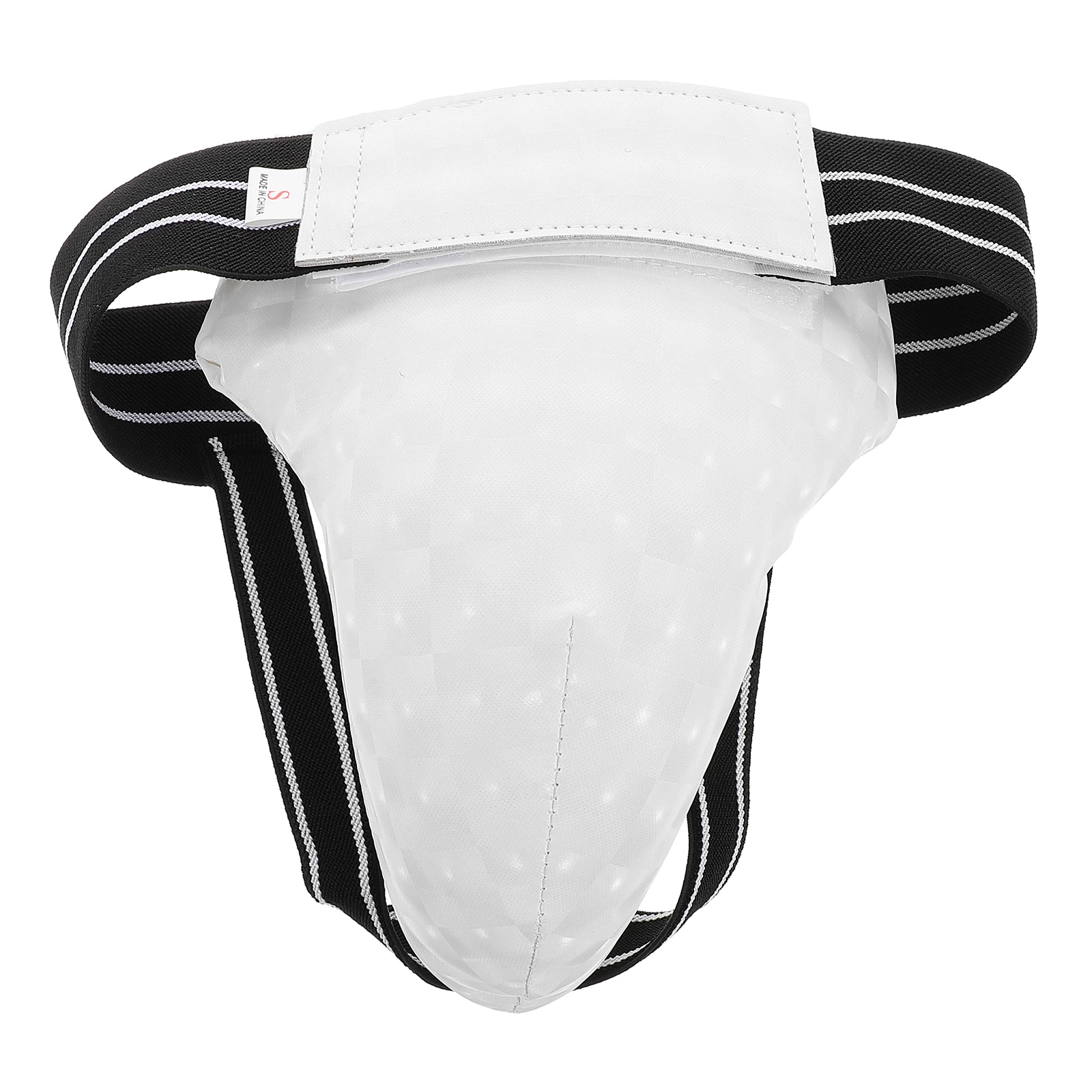 

Kids Groin Protector Martial Boxing Taekwondo Crotch Guard Durable Material Adjustable Size Boys Karate Practice Sparring