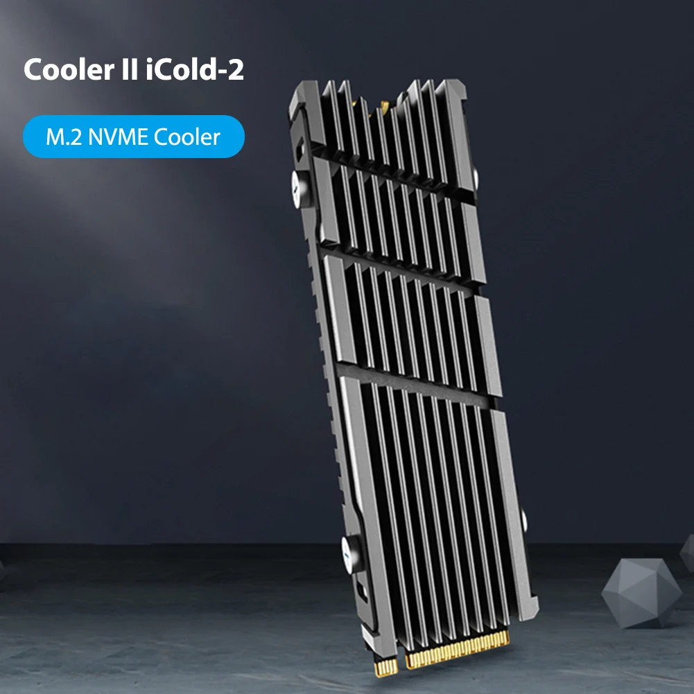 JEYI برودة II iCold-2 NVME NGFF M.2 المبرد ورقة التبريد لوحة حرارية SSD المبرد لمحرك PS5/M2 NGFF 2280 NVME الحالة الصلبة