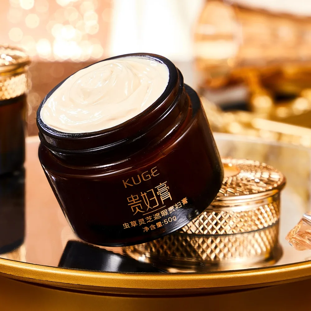 Cordyceps-Crème correctrice Ganoderma brillante pour le visage, estompe les ridules, claire, hydratante, fond de teint, automne, hiver