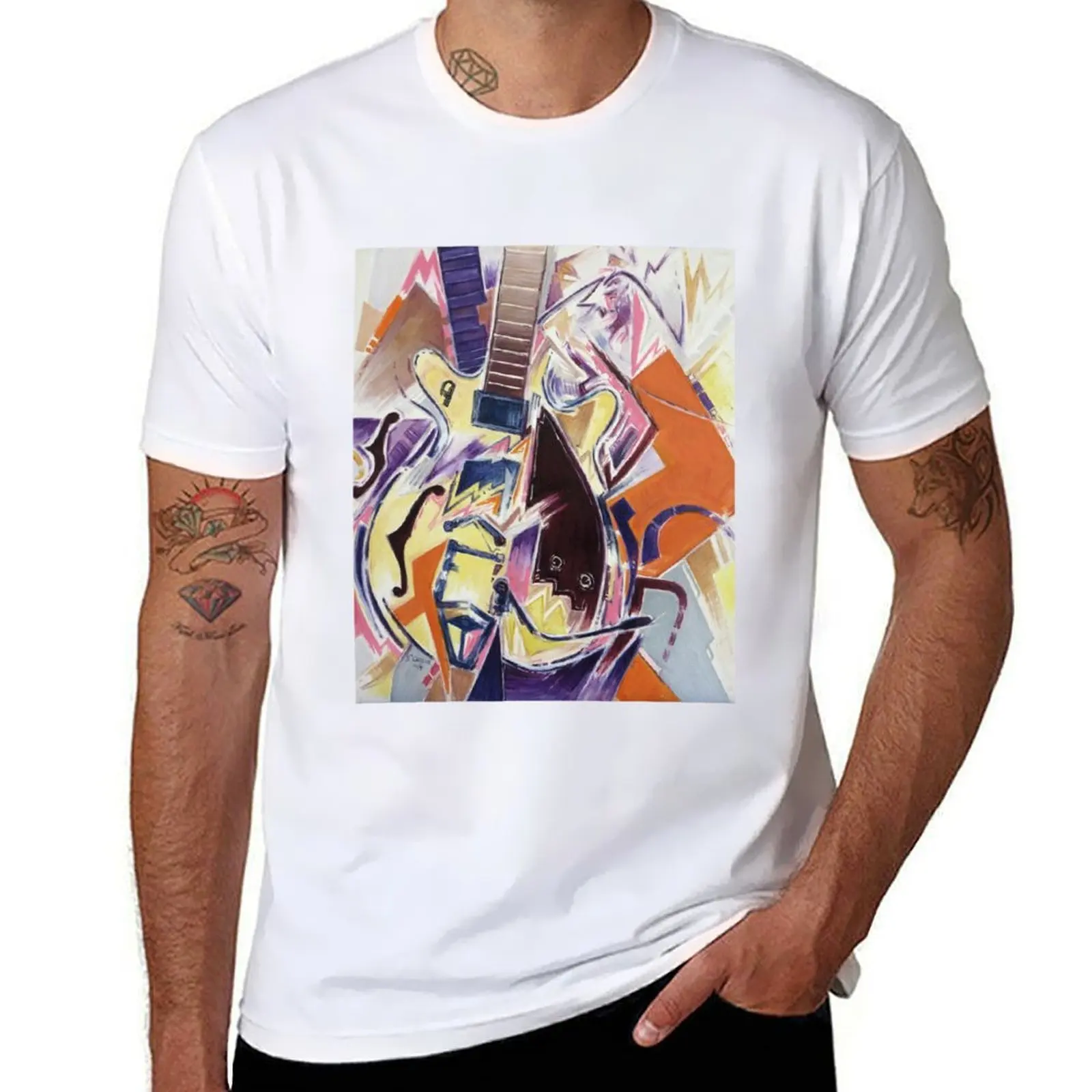 

Duesenberg Guitar (disassociation) III T-Shirt funny t shirts man cotton t shirts man 100% T-Shirt