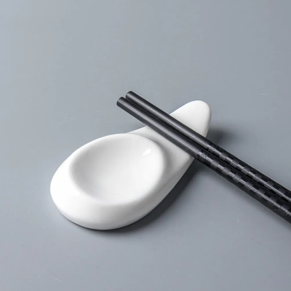 4Pcs Creative Duckbill Chopstick Rests Ceramic Chopsticks Racks Microwave Safe Non Slip Tableware Stand Decorative Chopstick